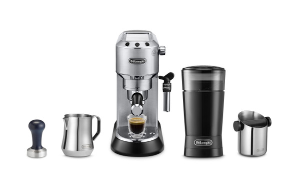 De'Longhi, ECKG6820.M, Dedica Pump Espresso Bundle Pack, Stainless Steel De'Longhi, ECKG6820.M, Dedica Pump Espresso Bundle Pack, Stainless Steel