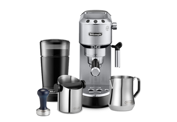 De'Longhi, ECKG6820.M, Dedica Pump Espresso Bundle Pack, Stainless Steel De'Longhi, ECKG6820.M, Dedica Pump Espresso Bundle Pack, Stainless Steel