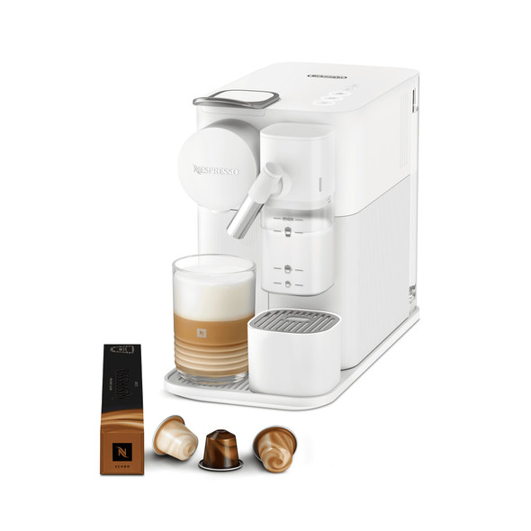 Nespresso Lattissima One Coffee Machine by De'Longhi, EN510.W, White Nespresso Lattissima One Coffee Machine by De'Longhi, EN510.W, White