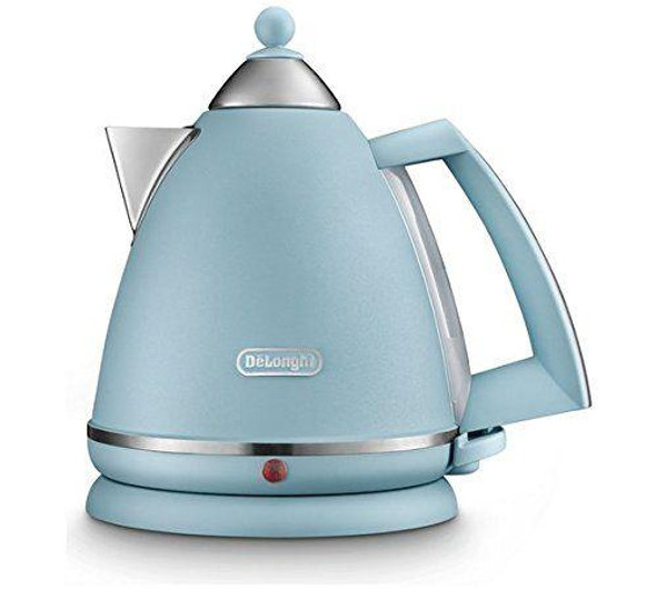 De'Longhi Argento Flora Kettle, Blue De'Longhi Argento Flora Kettle, Blue