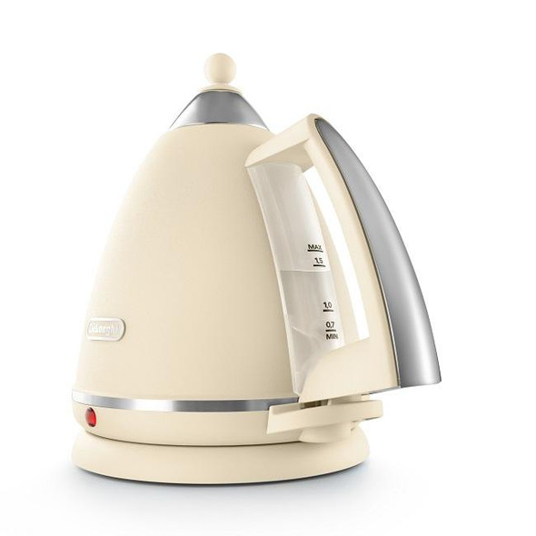 De'Longhi, KBX3016BG, Argento Flora Kettle, Cream De'Longhi, KBX3016BG, Argento Flora Kettle, Cream