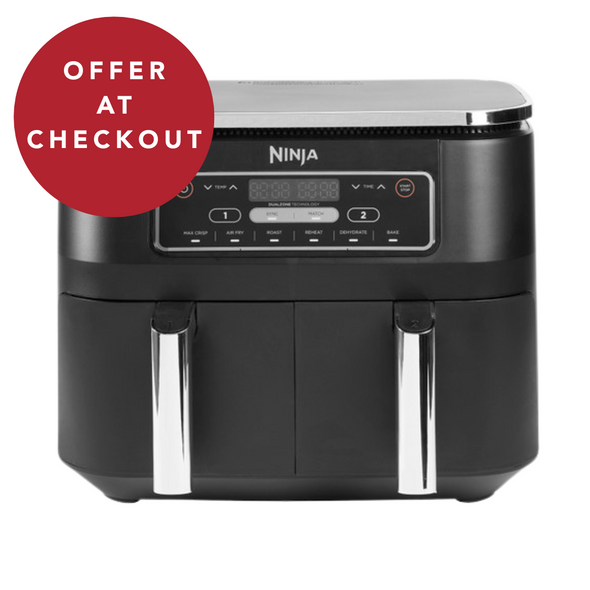 Ninja, AF300UK, Foodi Dual Zone Air Fryer, Black Ninja, AF300UK, Foodi Dual Zone Air Fryer, Black