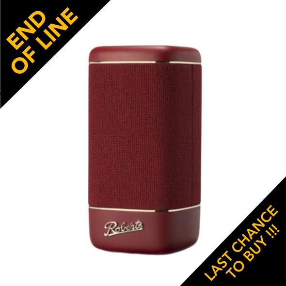 Roberts, BEACON330BR, Beacon 330 Bluetooth Speaker - Berry Red, Red
