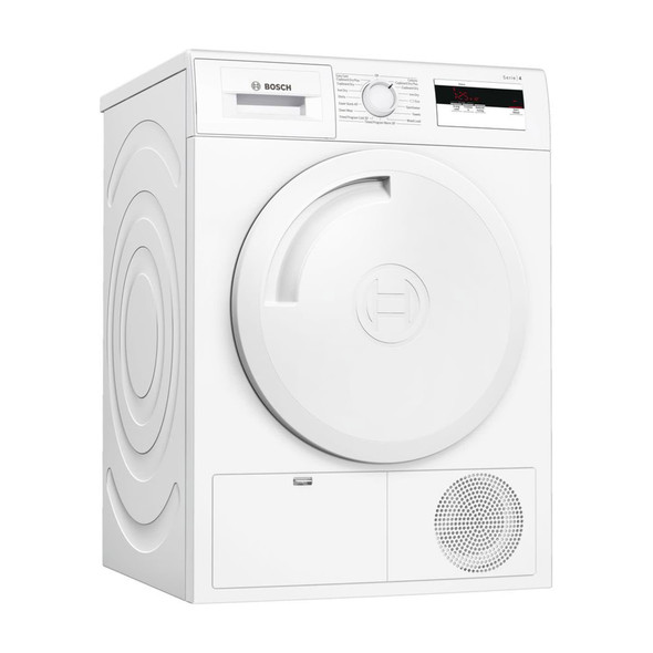 Bosch, WTH84000GB, Series 4 8kg Heat Pump Tumble Dryer, White