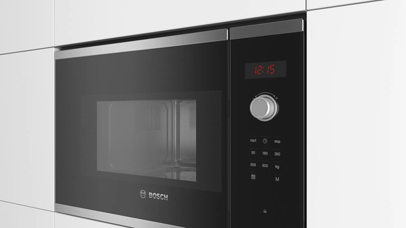 Bosch, BFL523MS0B, Built In Microwave, Black