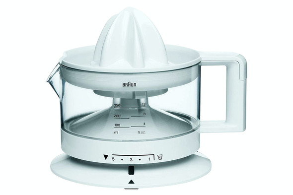 Braun, CJ3000, TributeCollection Citrus Juicer, White Braun, CJ3000, TributeCollection Citrus Juicer, White