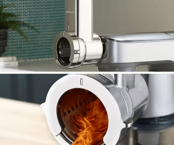 Kenwood, KAX643ME, Chef Rotary Slicer/Grater Attachment, Silver Kenwood, KAX643ME, Chef Rotary Slicer/Grater Attachment, Silver