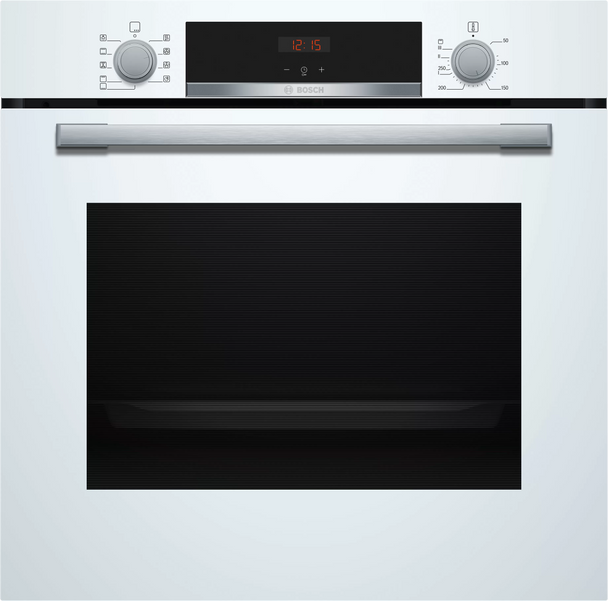 Bosch, HBS534BW0B, Serie | 4 60 x 60 cm Built In Oven, White