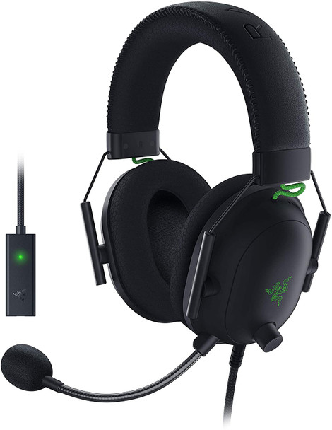 Razer, 03230100-R3M1, Blackshark V2 + USB Mic Enhancer, Black