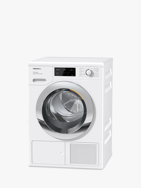 Miele, TEL785WP, 9kg Freestanding Heat Pump Tumble Dryer, White