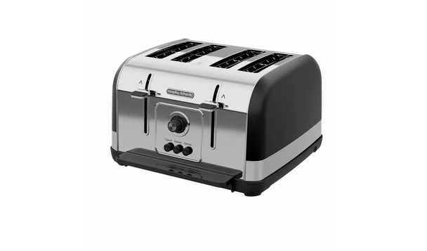 Morphy Richards, 240131, Venture 4 Slice Toaster, Black