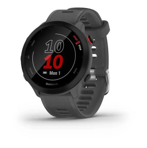 Garmin, 010-02562-13, Forerunner 55 GPS Monterra Grey, Black