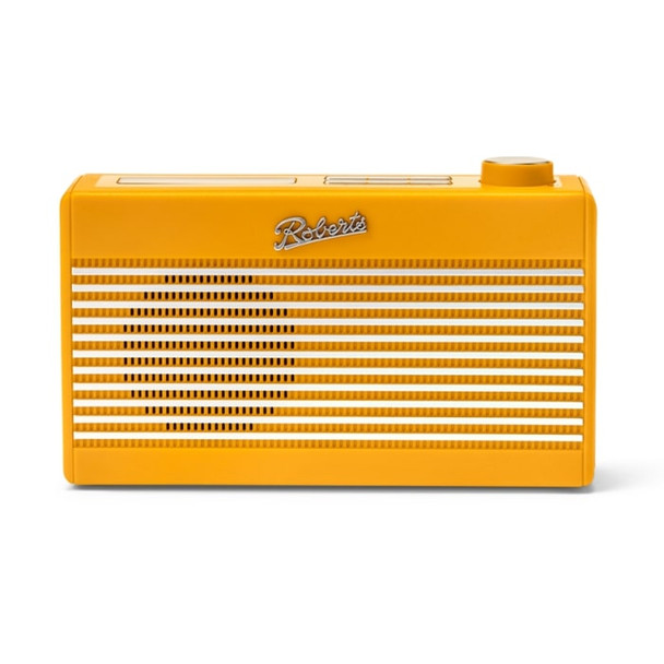 ROBERTS, RAMBLERBTMSY, Rambler Mini Sunburst Yellow BT Portable FM Radio, YELLOW