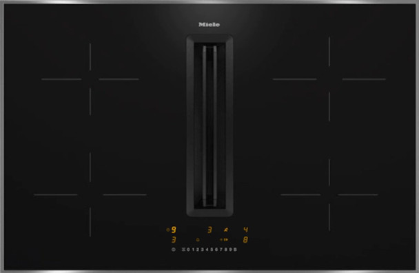 Miele, KMDA7272FR-U, Aspirating Hob, Black