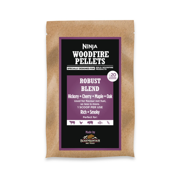 Ninja, XSKOGRBLPL2UK, Woodfire Pellets Robust Blend, Multi