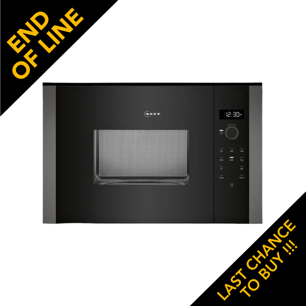 Neff, HLAWD23G0B, Integrated Microwave Graphite, Grey