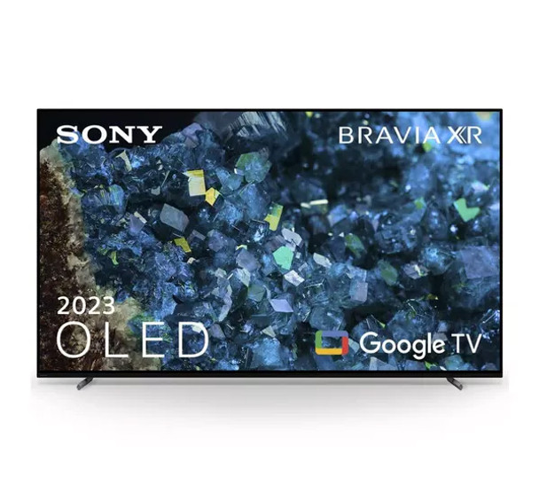 Sony, XR55A84LU, 55" A84L BRAVIA XR OLED 4K Google TV, Black