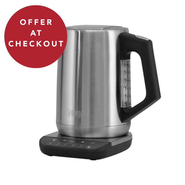 Ninja, KT201UK, Perfect Temperature Kettle, Stainless Steel