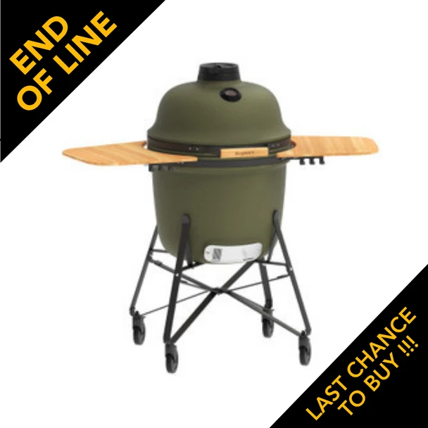 Berghoff, 2415710, Ceramic BBQ/Oven Matt Green 58cm/23inch, Green