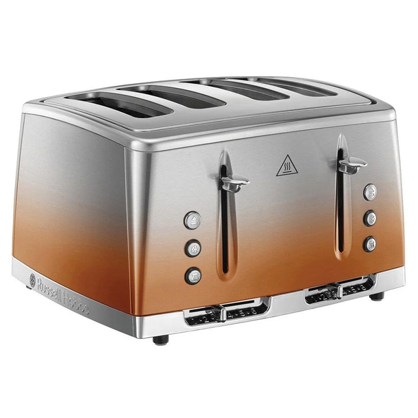 Russell Hobbs, 2511325143, Eclipse Kettle and Toaster, Copper Appliances Delivered