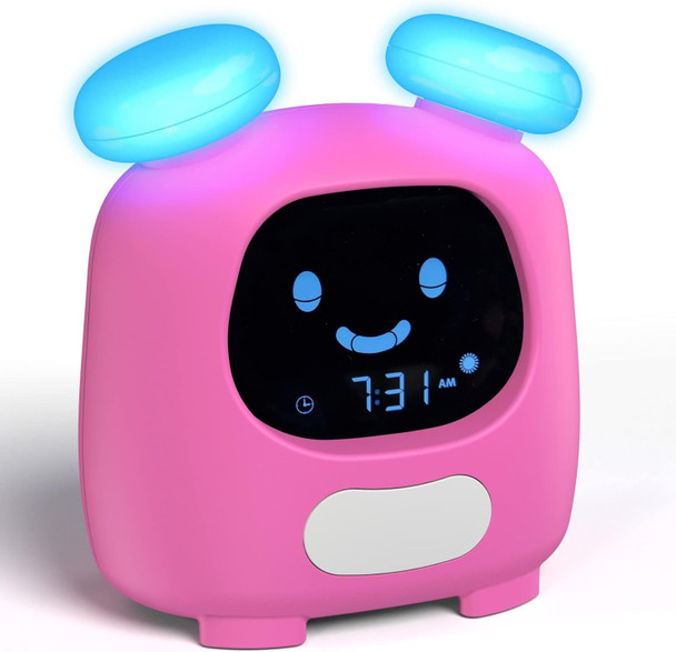 iStar, 79380PI/14, Blinky Alarm Clock, Pink