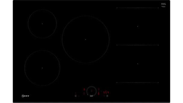 Neff, T58FHW1L0, N70 Induction hob 80 cm, Black