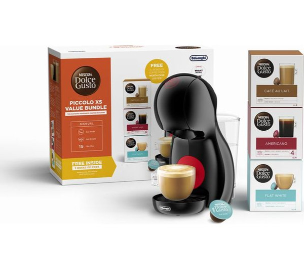 De'Longhi, EDG210.B.3PACK, Dolce Gusto 3 Pack Bundle, Black De'Longhi, EDG210.B.3PACK, Dolce Gusto 3 Pack Bundle, Black