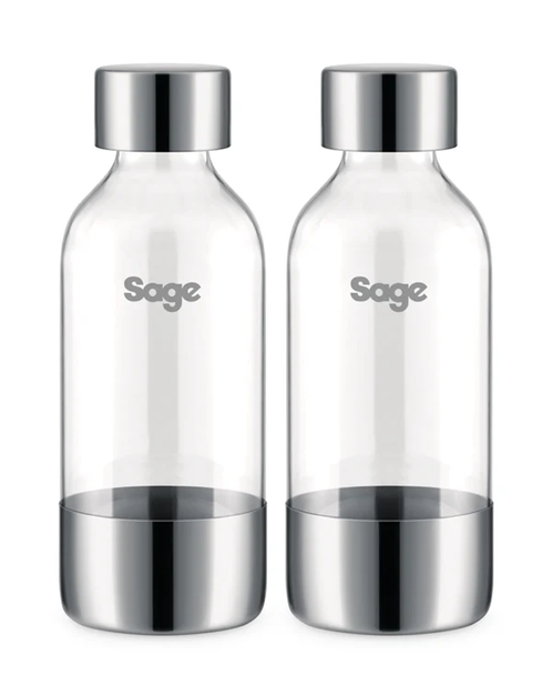 Sage, SCA001BSS0ZEU1, InFizz Bottles 1L 2 pack, Clear