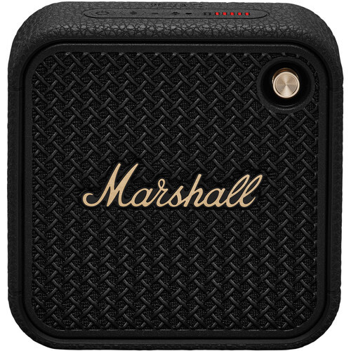 Marshall, 1006714, Willen II Black & Brass Speaker, Black