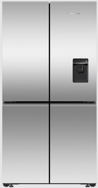 Fisher & Paykel, RF605QNUVX1, 538L Series 7 Quad Door Refrigerator Freezer, Stainless Steel