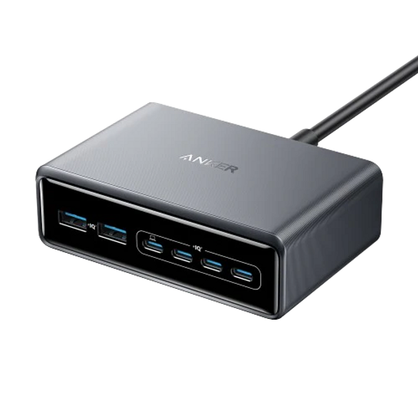 Anker, A2683241, 200 watt GaN Prime Desk Charger 4C2A, Black