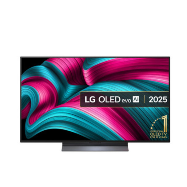 LG, OLED48C54LA, 48" OLED 4K Smart TV, Black