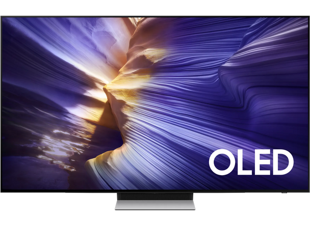 Samsung, QE55S90FAEXXU, 55" 4K OLED TV, Black