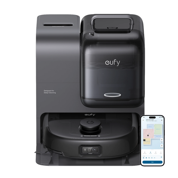 Eufy, T2352V11, E28 Omni Robot Vacuum Cleaner, Black