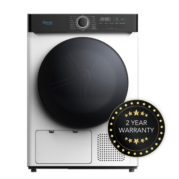 Servis, S2710SKRW, 10kg Heatpump Tumble Dryer, White