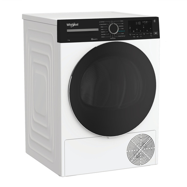 Whirlpool, WDH11W7WIRE, 11kg Heat Pump Tumble Dryer, White Whirlpool, WDH11W7WIRE, 11kg Heat Pump Tumble Dryer, White