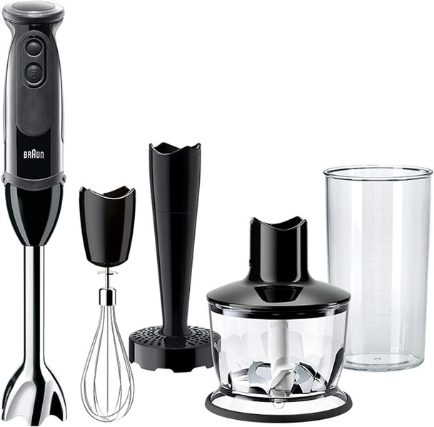 Braun, MQ5237BK, MultiQuick 5 Vario Hand Blender, Black