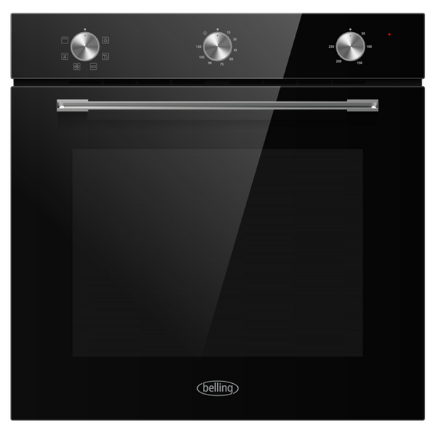 Belling, BI65FBLK, Built in Electric Single Oven, Black