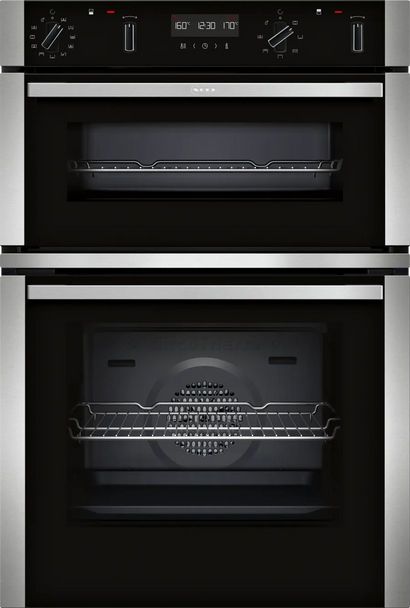 Neff, U2ACH7AN7B, Double oven, Silver