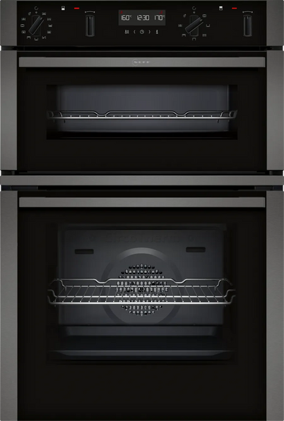 Neff, U2ACH7AG7B, N 50 Built-in Double Oven, Black