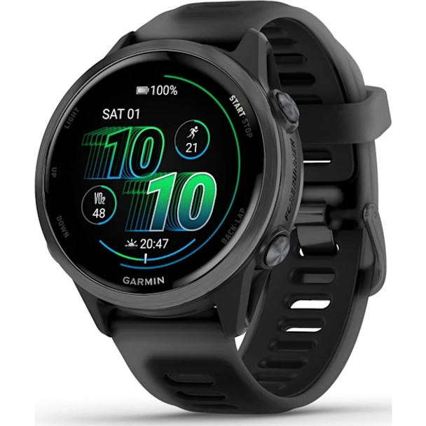 Garmin, 010-02970-02, Forerunner 570 42MM GPS Smartwatch, Bone