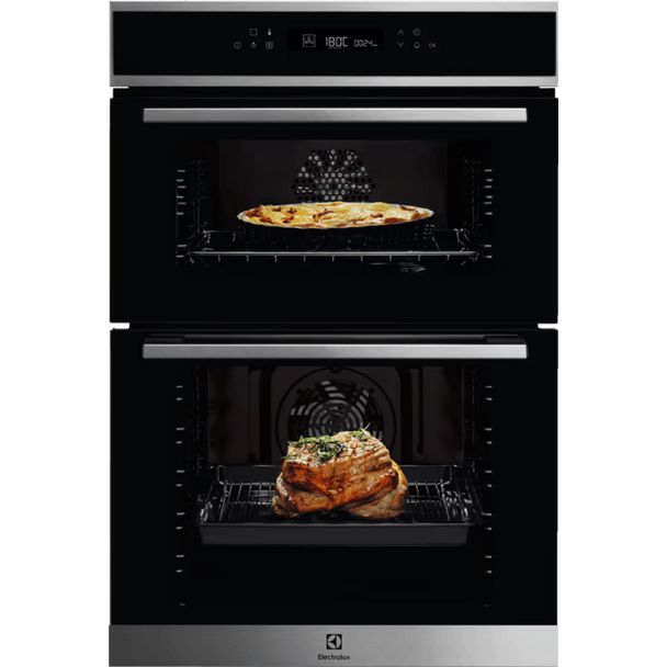 Electrolux, KDFCC00X, Built-In Double Oven, Silver