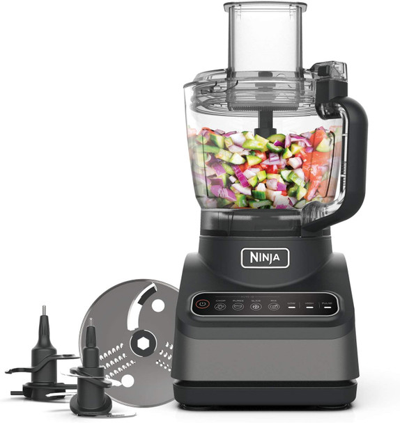 Ninja, BN650UK, 2.1L Food Processor with Auto-iQ, Black