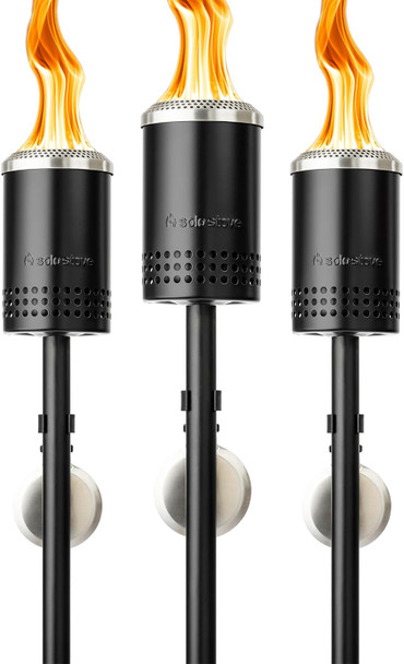 Solo Stove, MESATORCHPACK, Mesa Torch 3 Pack, Black