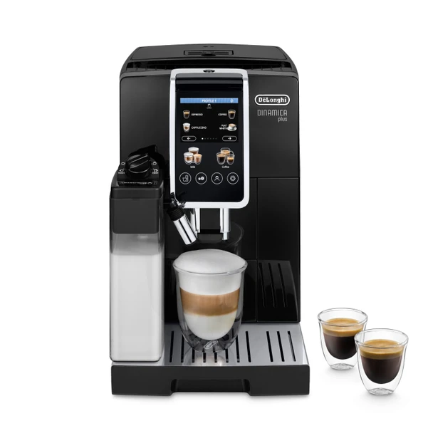 De'Longhi, ECAM382.70.B Dinamica Plus Fully Automatic Bean to Cup Coffee Machine, Black