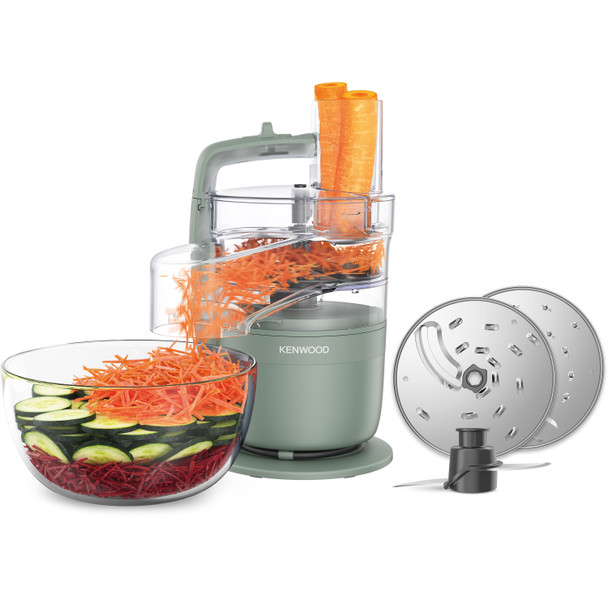 Kenwood, FDP23.140GR, Go MultiPro Food Processor, Green