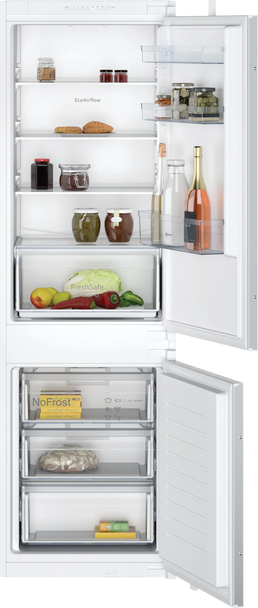 Neff, KI7861SE0G, N30 Built In Fridge Freezer Sliding Hinge, Multi