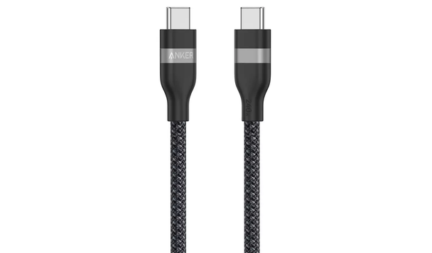 Anker, A82E2H11, 0.9m 240W Braided USB-C to USB-C Cable, Black