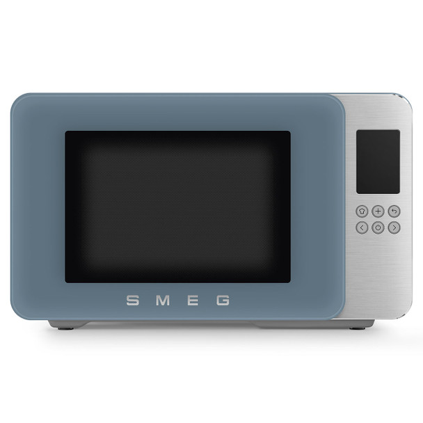 Smeg, MOC01SBMUK, Microwave Grill, Blue