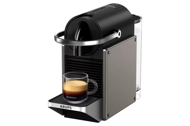 Krups, XN306T40, Nespresso Pixie, Titanium